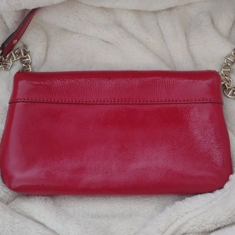 Kate Spade Red Clutch - Picture 3 of 5